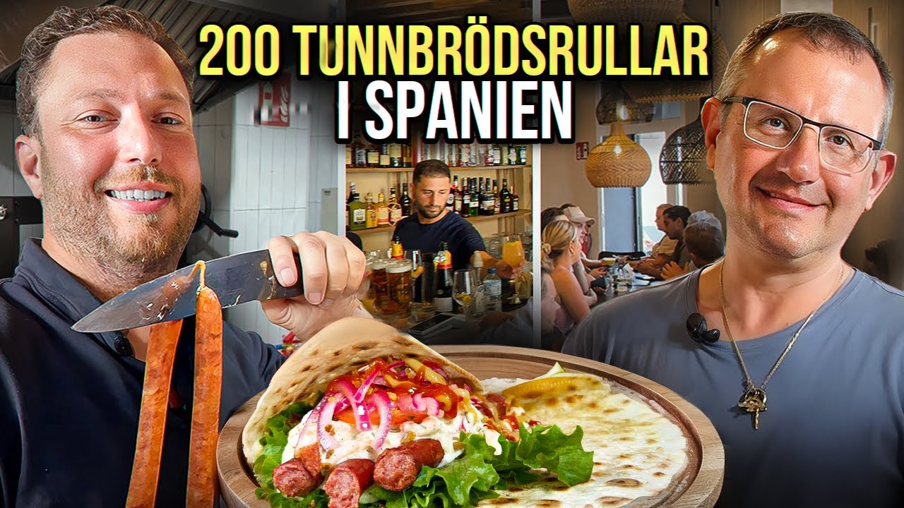 TUNNBRÖDSRULLAR I SPANIEN | ROY NADER