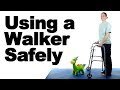 How to Use a Walker Correctly - Ask Doctor Jo