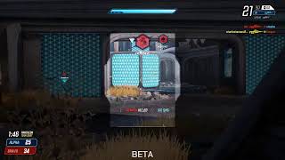 Playing my ranking matches: Splitgate Beta
