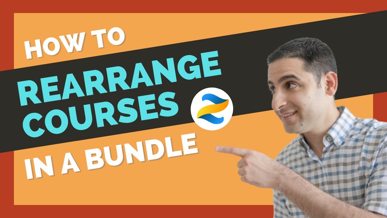 How to rearrange courses in bundles (New Zenler tutorial)