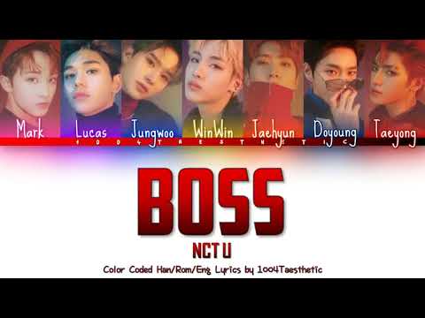 KOREA MUSIC 🎶 BOSS NCT U LYRICS #music 