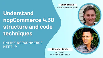 Understand nopCommerce 4.30 structure and code techniques
