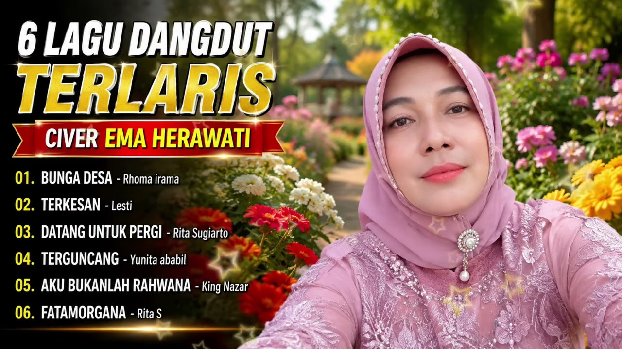 6 lagu dangdut terlaris | cover Ema Herawati