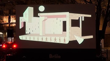 Brillo video mapping festival _ 01  Mikahilo Opaliev