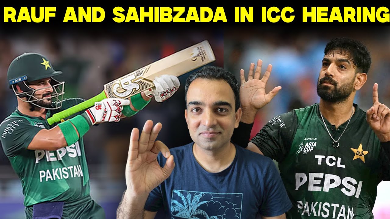 Haris Rauf gave funny reason to his 6-0 sign in ICC hearing 