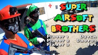 AIRSOFT MARIO BROS Ft. Dutch, Dayton & Jet AIRSOFT MARIO BROS Ft. Dutch, Dayton & Jet