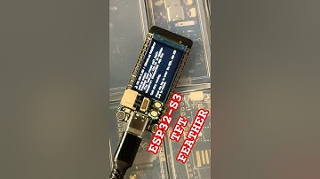 The Esp32-S3 TFT Feather #esp32