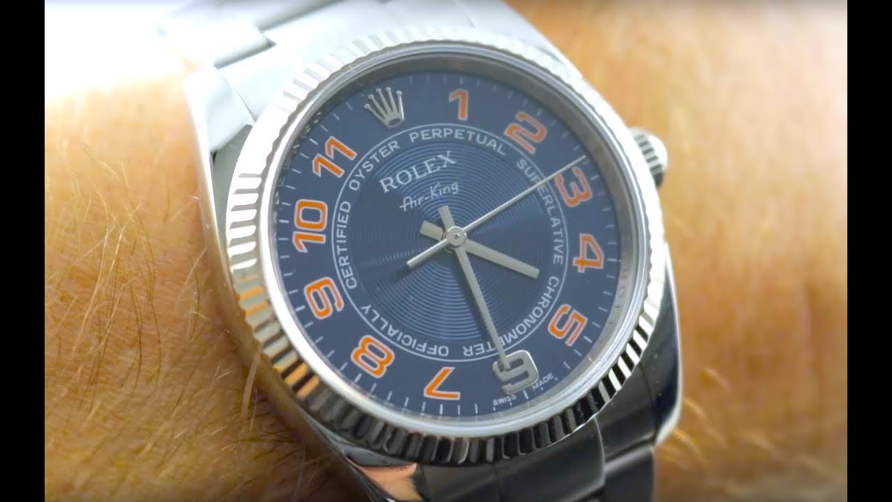 rolex air king 2008