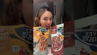 Seven Sunday cereal taste test