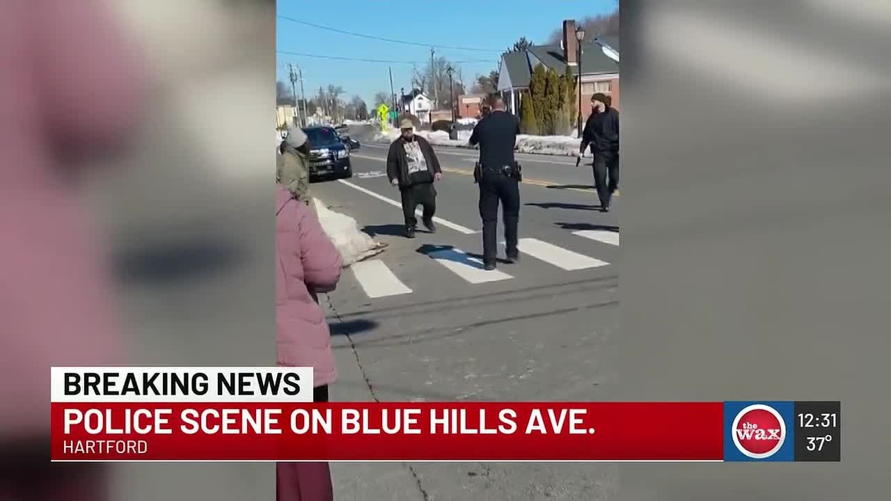 Eyewitness video appears to show officer-involved shooting in Hartford