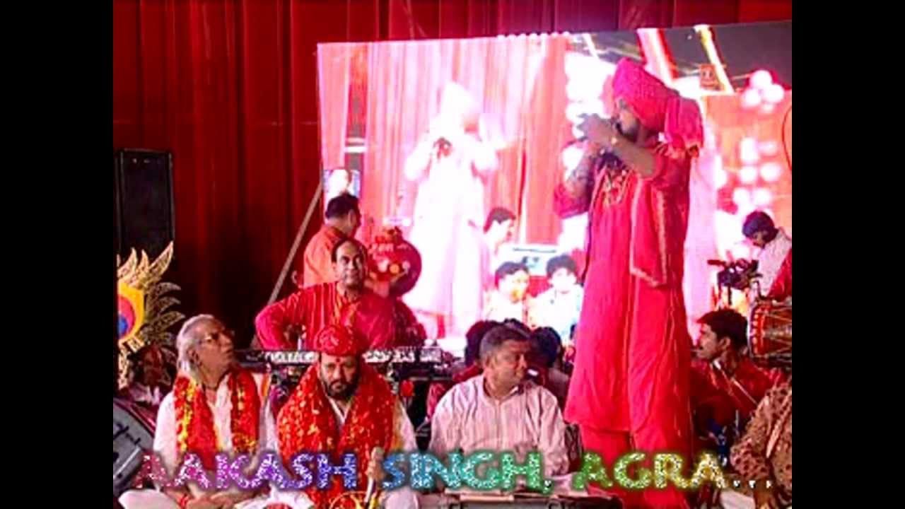 Nagada Nagada Bajaa  Lakhbir Singh Lakha Live Jagran  Kalka Devi Temple in Delhi