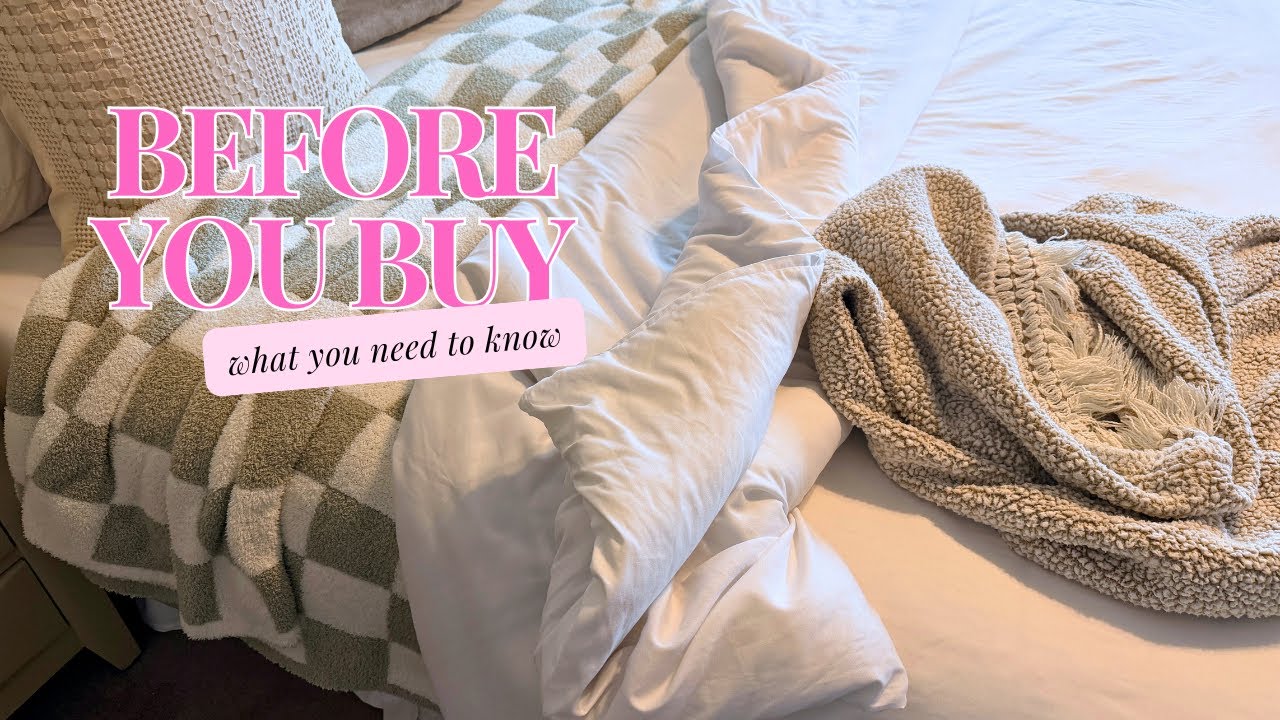 UTOPIA White Bedding Duvet Cover Review – Easy Centering Trick & Double Zipper Design