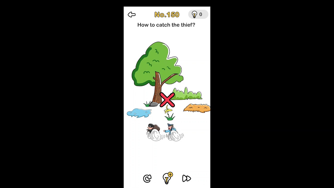 How to catch the thief Brain Out Level 150