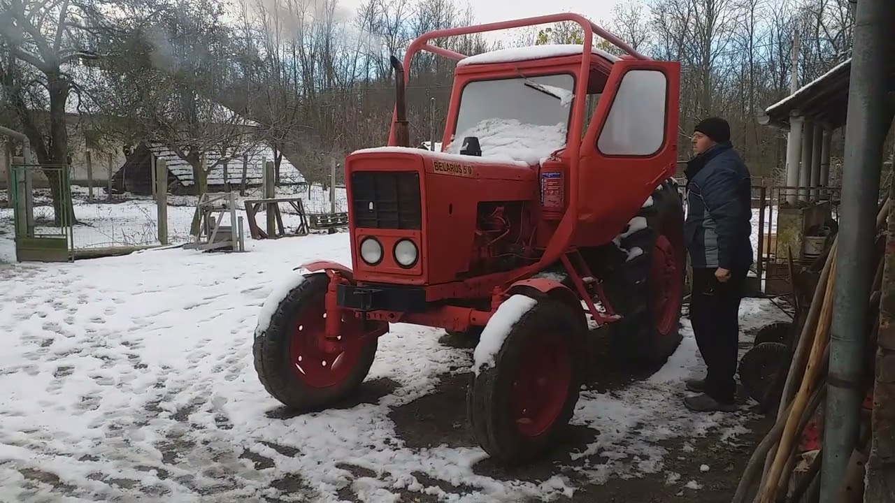 Mtz 50 hidegindítás -5 C