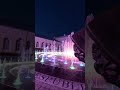 Colorful Light Fountain in Saint-Petersburg x Night Wet Fun #travel #asmr #water