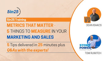 Metrics that Matter - 5 Things to Measure in Your Marketing and Sales