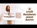 5 cricut business essentials  what you really need to start a craft business with your cricut