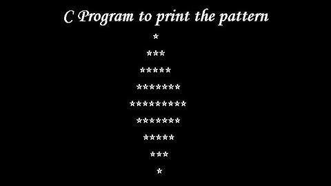 C Program to Print Diamond Pattern of Stars(*)||Printing Diamond Pattern||Coding Guide for Beginners