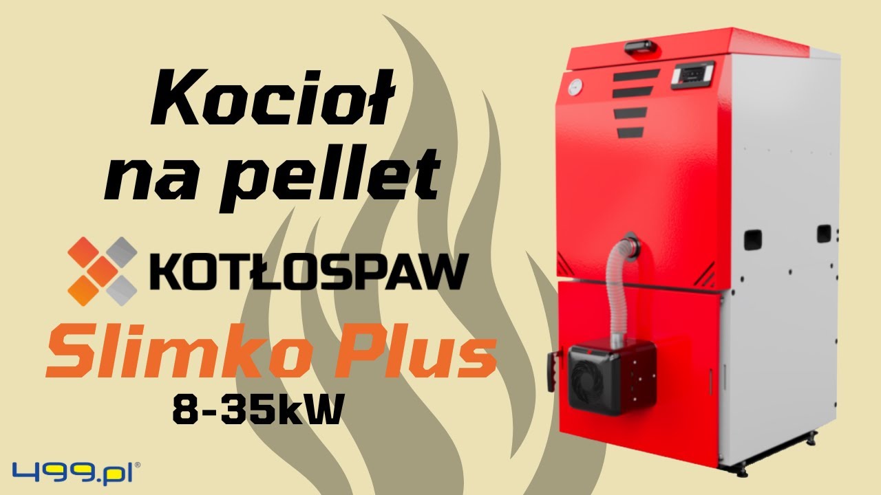 Kocioł na pellet Kotłospaw Slimko Plus