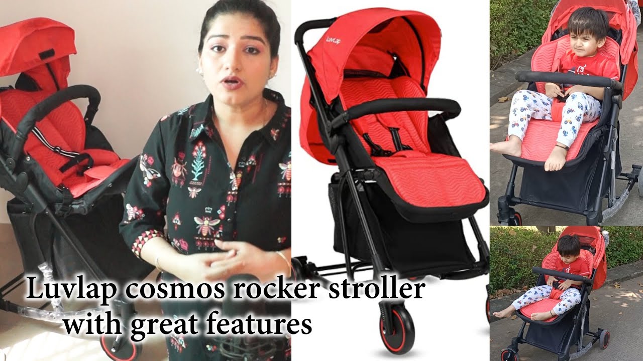 Luvlap cosmos rocker stroller with great features/ stroller for babies