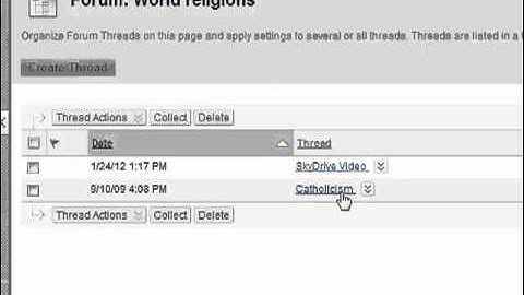 Attach a Document to a Discussion Board