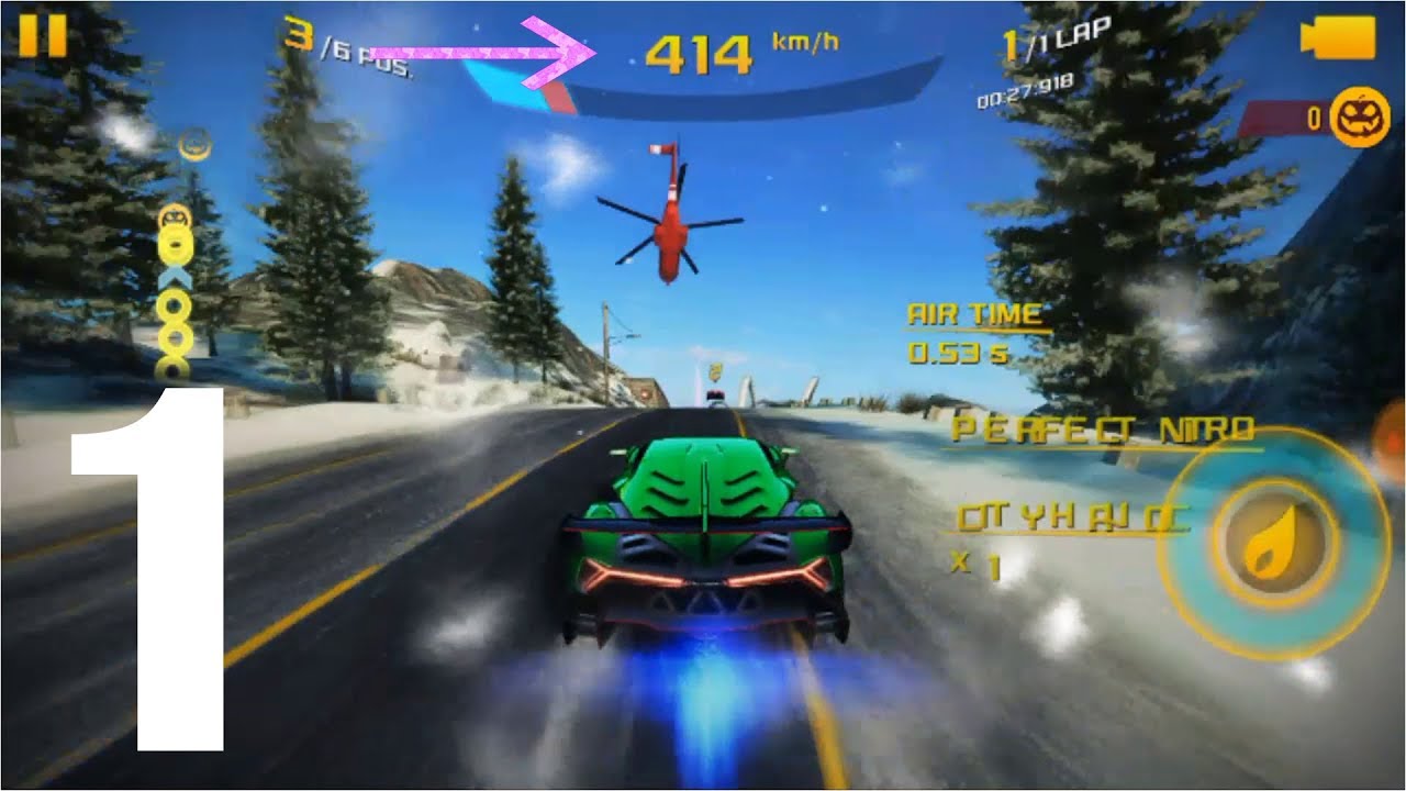 Asphalt 8 Airborne Gameplay #1 Walkthrough Part 1 - YouTube