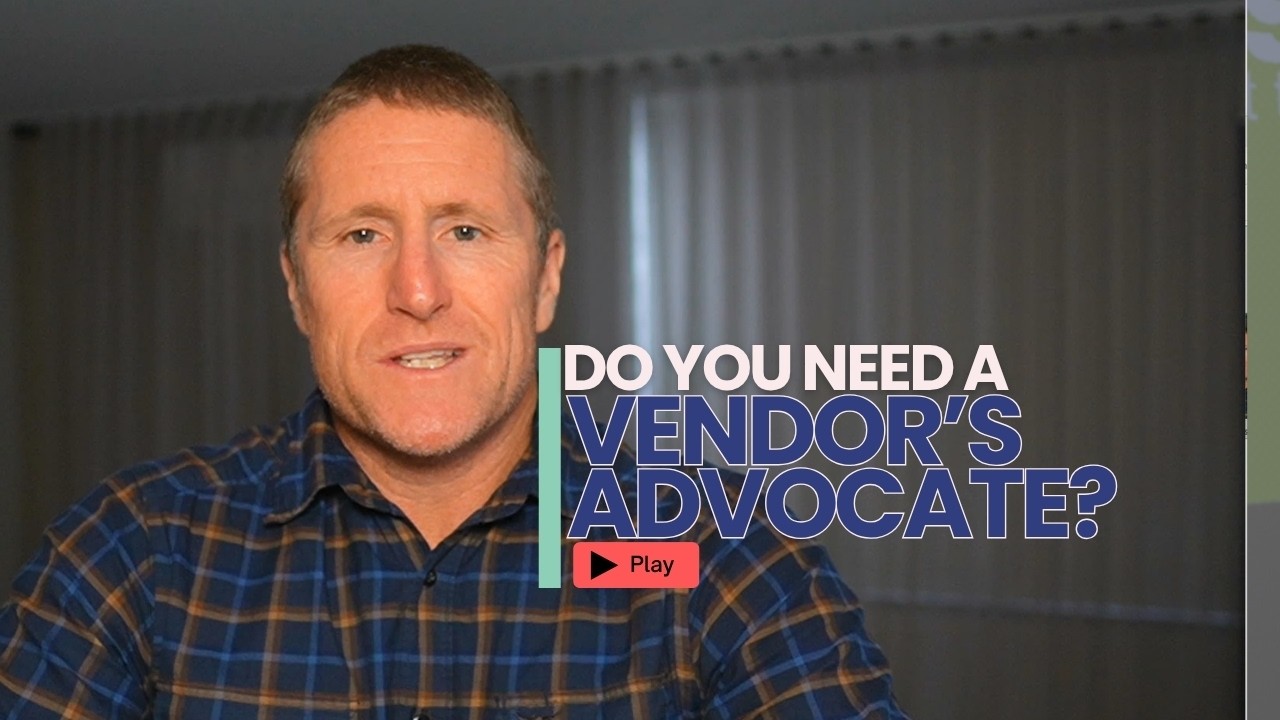 What is a Vendor's Advocate? And do you need one...?