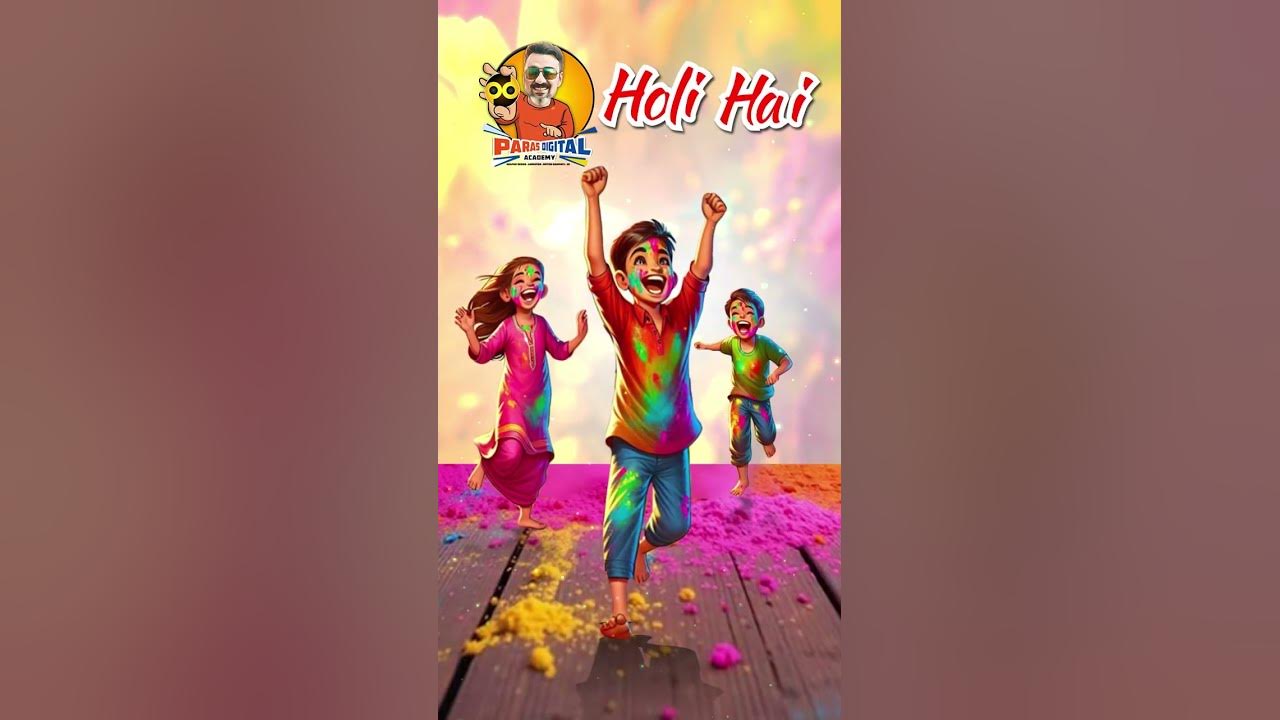 holi 3d animation