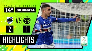 Sampdoria vs Spezia 2-1 | Terza vittoria consecutiva per la Samp | HIGHLIGHTS SERIE BKT 2023 - 2024