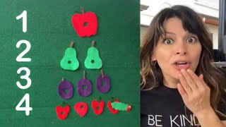 The Very Hungry Caterpillar Felt Story