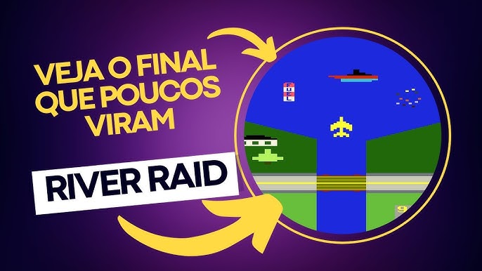 Atari 2600 River Raid aviao parte 02 