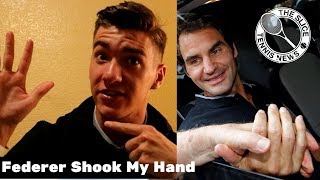 I Shook Roger Federer's Hand... | THE SLICE
