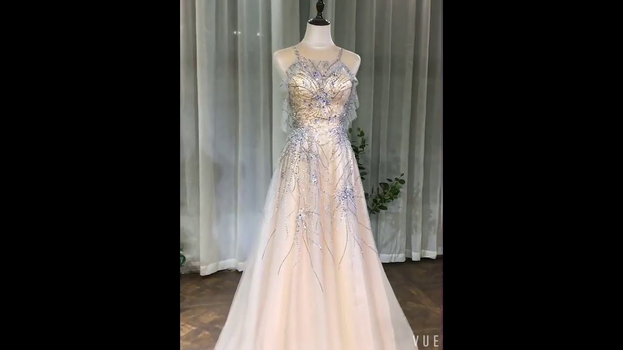 High-end Champagne Evening Dresses 2020 | High End Champagner Abendkleider 2020