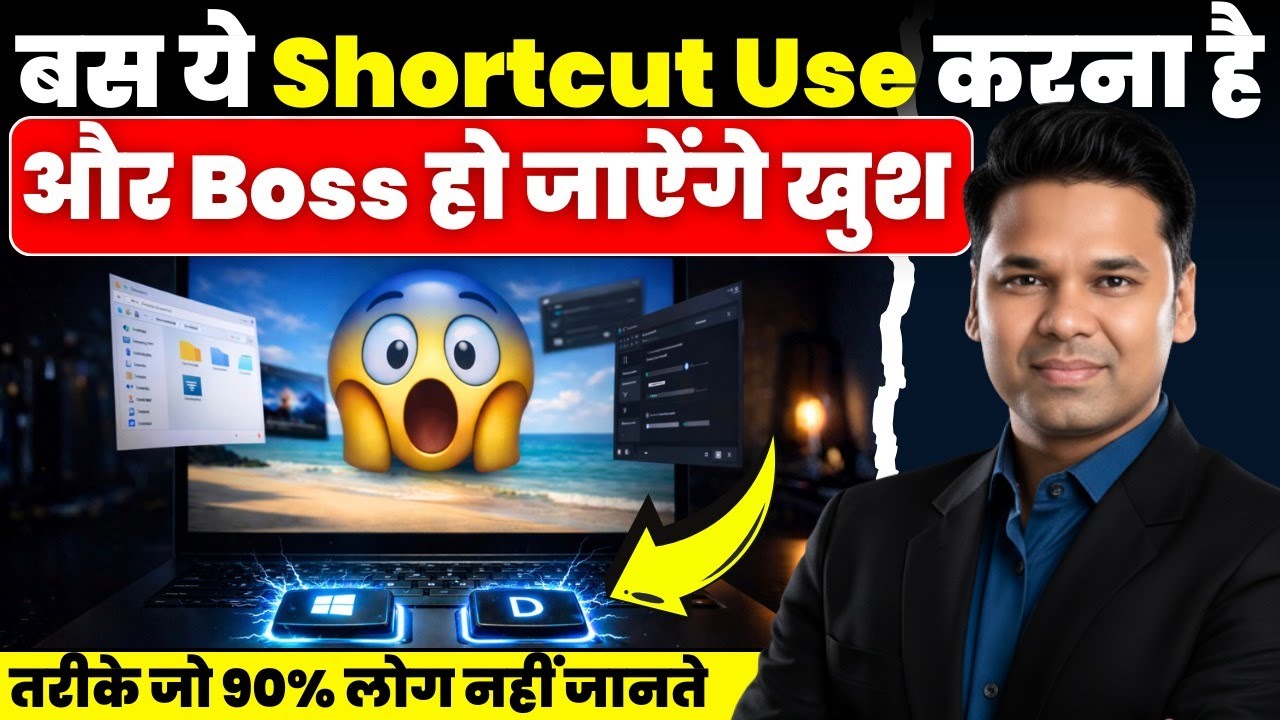 Smart Work का Shortcut | Office Productivity बढ़ाने वाला Powerful Shortcut