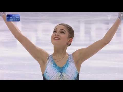 Алёна Косторная (Alena Kostornaia). Чемпионат России 2020 Короткая программа SP