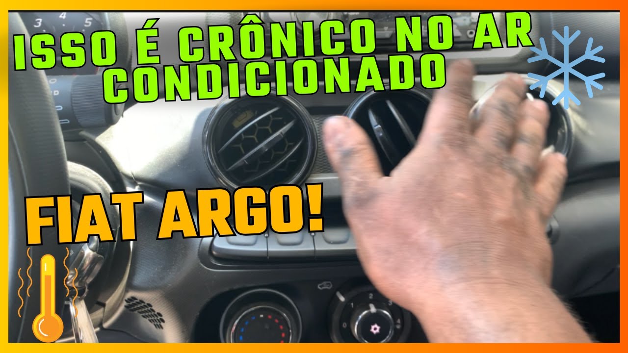 Fiat Argo gelando pouco, baixa eficiência do ar condicionado, JÁ PEGUEI ...