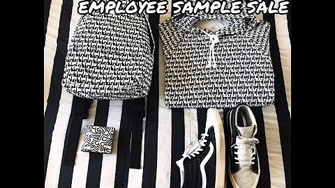 FEAR OF GOD FOG ESSENTIALS EMPLOYEE SALE HAUL