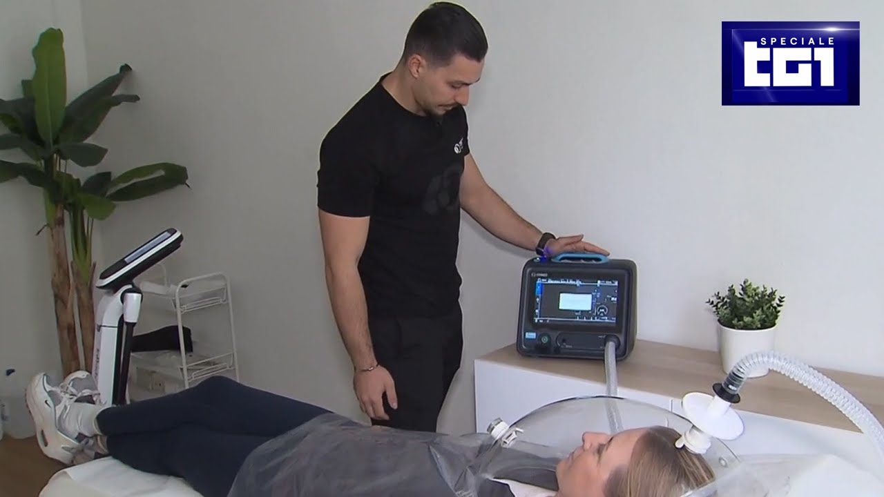 COSMED Q-NRG Max featured in the italian TV broadcast "Pionieri di Longevità" by Speciale TG1