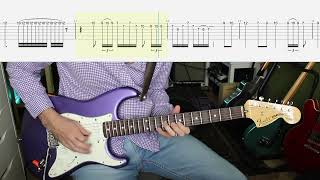 Blackmore&#39;s Night - Journeyman outro guitar solo LESSON