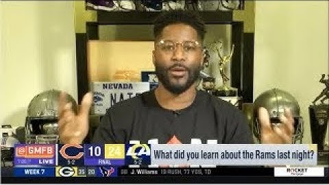 Nate Burleson HOLY SH*T Matt Nagy humiliated in worst loss of career as Bears fall to Rams 24-10 HD