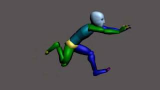 Fast Run Animation - Biped