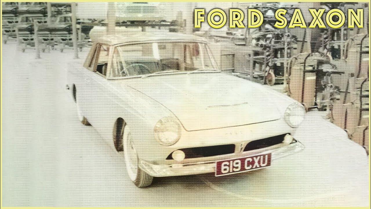 The Ford Saxon A Concept Car of the 60s YouTube