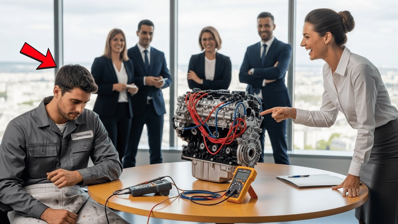 CEO Se Moqua D’Un Pauvre Mécanicien: “Répare Ce Moteur Et Je T’épouse” — Et Puis Il Réussit
