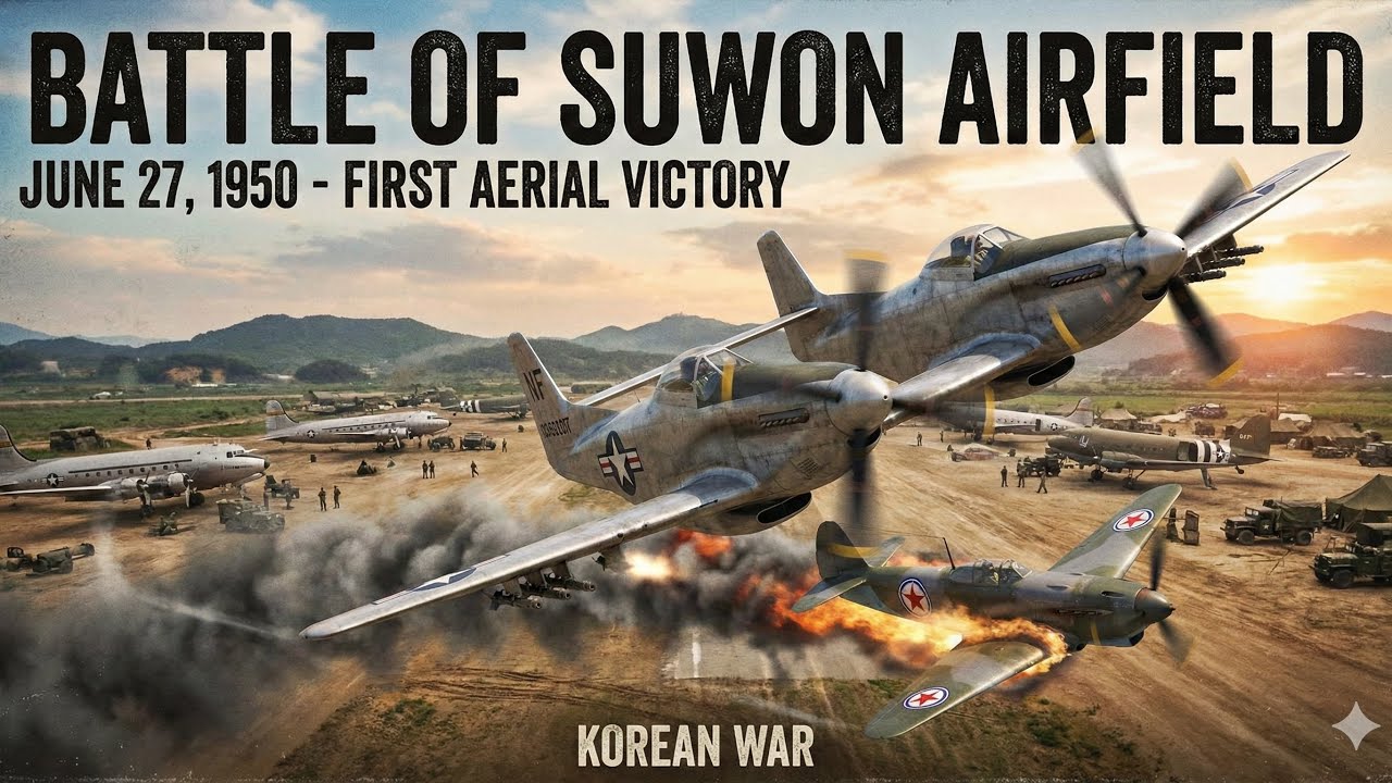 Battle of Suwon Airfield: The First Jet Air Combat of the Korean War