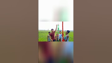 Biggest Water Bottle Rocket 🚀/#science #experiment #shorts