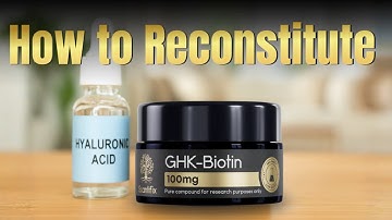 How To Reconstitute GHK-Biotin