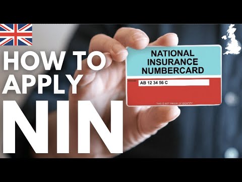 🇬🇧 How to apply NIN Number in UK ? Complete National Insurance Number