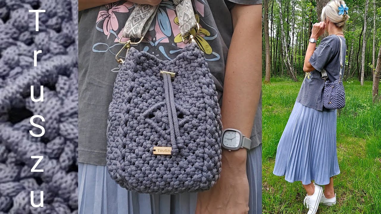 Bag #Tutorial / Makrama Torebka / Macrame Bag /  Boho Bag DIY