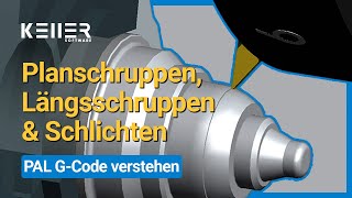 Planschruppen, Längsschruppen & Schlichten – PAL G-Code verstehen | CNC-Drehen | Instant CNC Planschruppen, Längsschruppen & Schlichten – PAL G-Code verstehen | CNC-Drehen | Instant CNC