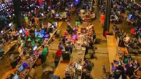QuakeCon 2008 BYOC Timelapse